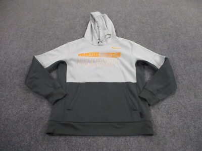 Tennessee Vols Hoodie Sweatshirt Adult M Gray Pullover Nike Logo Active  Womens