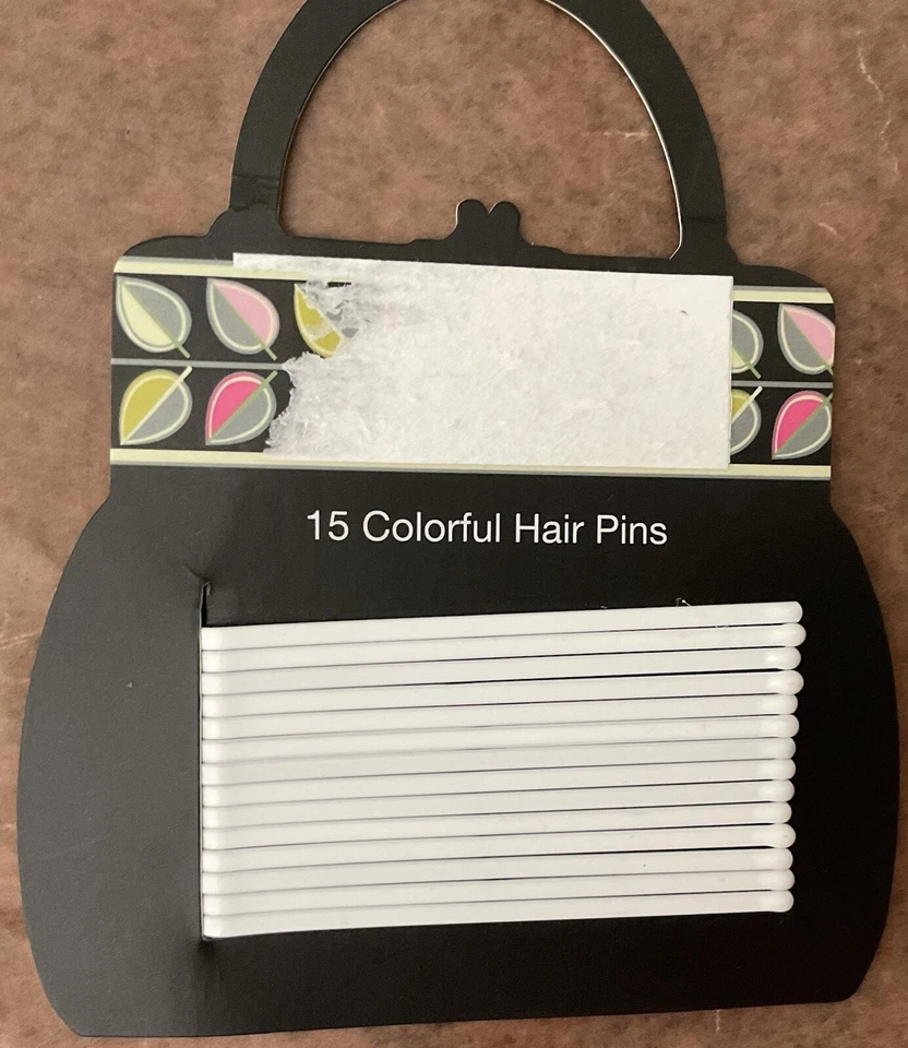 Alfinetes de cabelo coloridos Vera Bradley Moon Blooms - Imagem 2 de 2