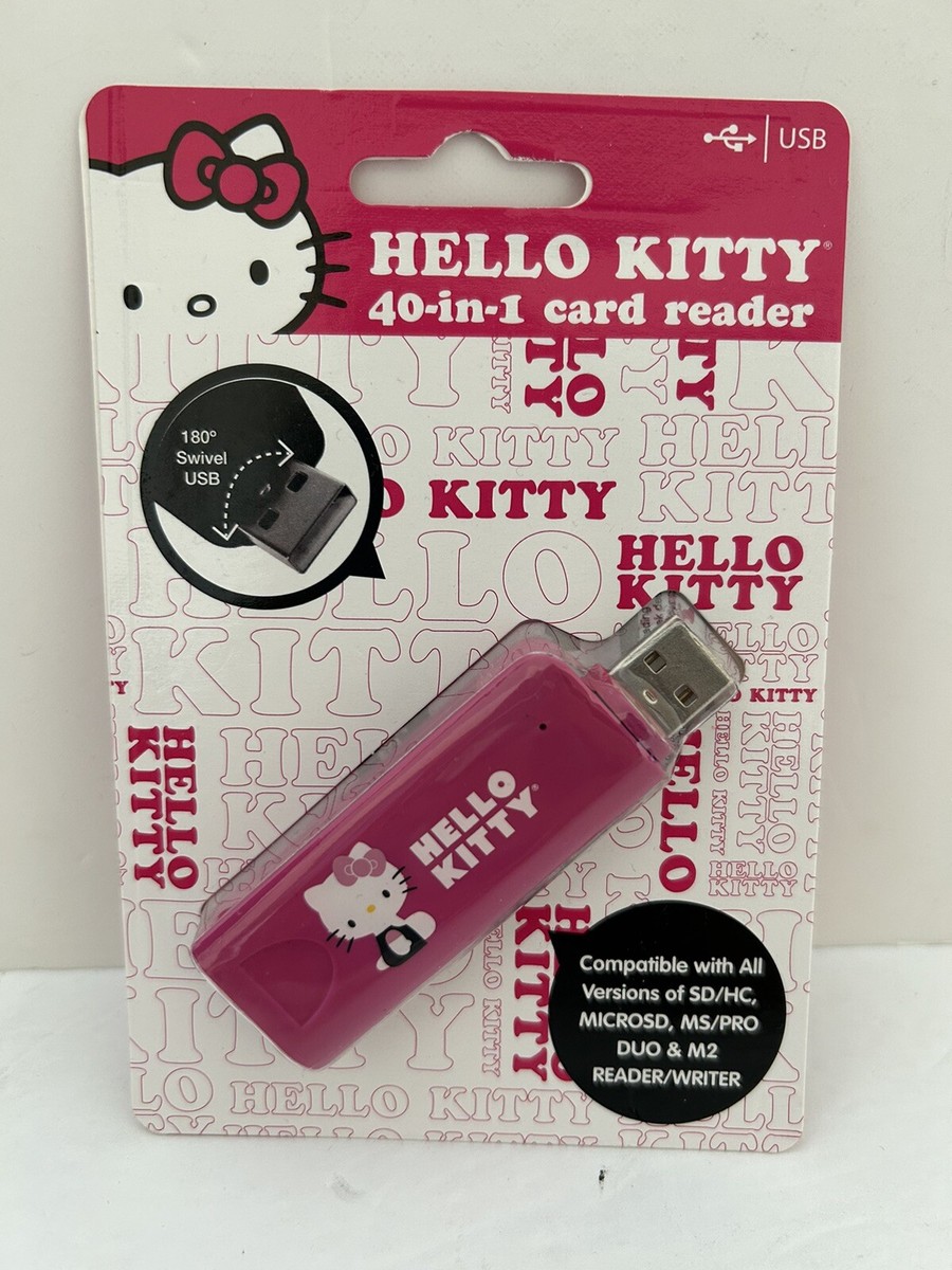 Hello Kitty USB 40 in 1 Card Reader | eBay