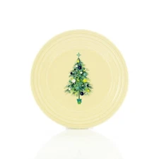 Fiesta® 9" Luncheon Plate | Blue Christmas Tree