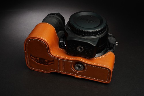 Funda protectora de cuero genuino con media cámara para Nikon Z6 II Nikon Z7 II Z5 - Imagen 38 de 47