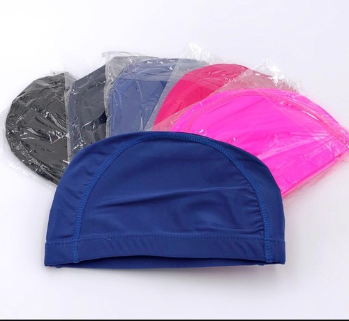 CUFFIA PISCINA UOMO DONNA SPA IN STOFFA NUOTO MARE TESSUTO IN POLIESTERE |  eBay