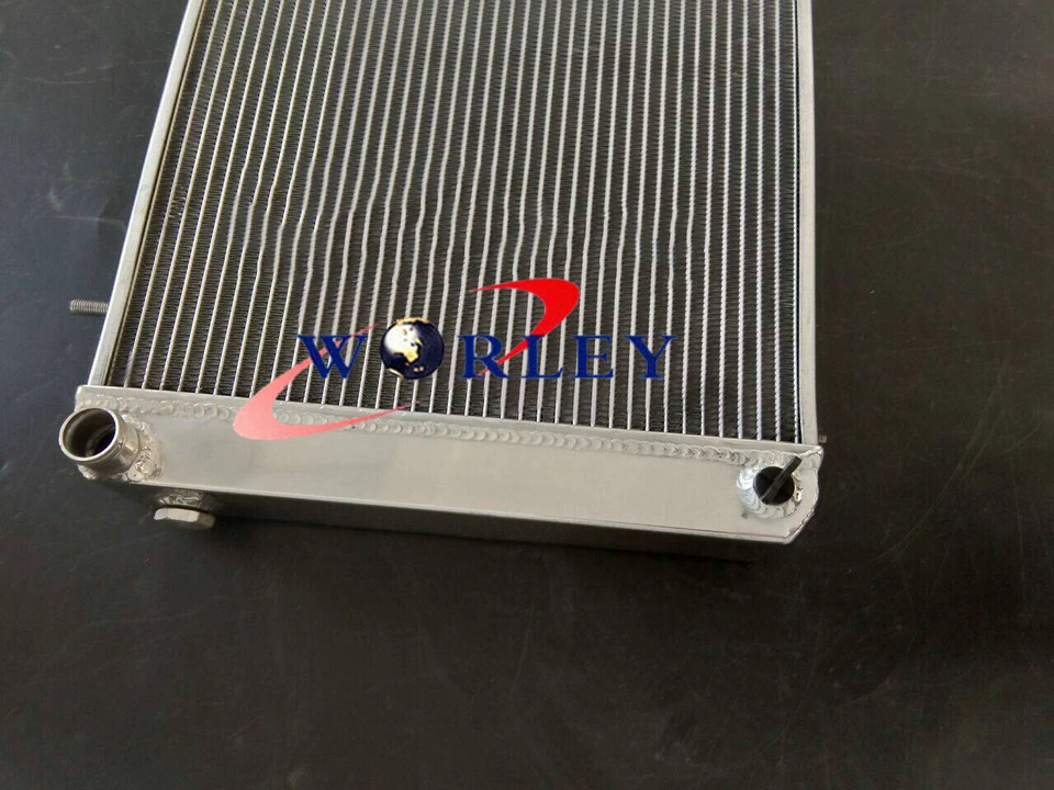 Radiador aluminio 3 núcleos para Triumph TR7 2.0 1975 1976 1977 1978 1979 manual Foto 4 de 4