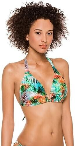 Luli Fama Miami schönes D Cup Neckholder M geflochten Full Bottom Set Neu mit Etikett - Bild 2 von 10