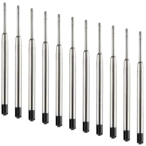 Black Ballpoint Pen Refills For Parker Or Cross Compatible Ink Refills Lot Y7 - Picture 12 of 12