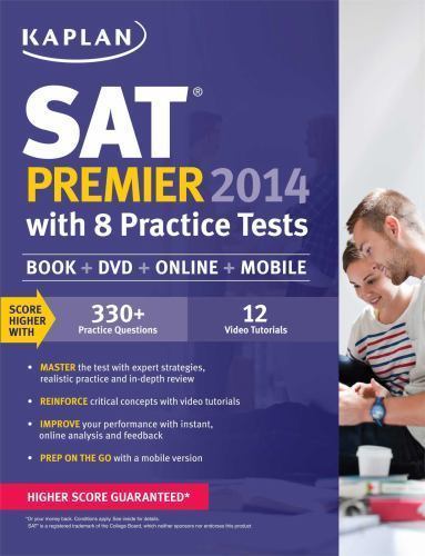 Kaplan SAT Premier 2014 with 8 Practice Tests by Kaplan (2013, Trade ...
