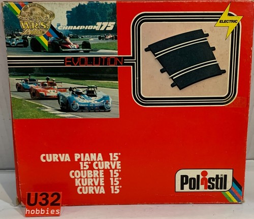 SLOT CAR POLISTIL CHAMPION 175 A44 PISTA CURVA 15º 6 UNIDADES - Bild 2 von 4