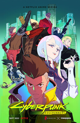 BB0963 Cyberpunk Edgerunners Show By Rafat Jaki 2022 Anime Movie