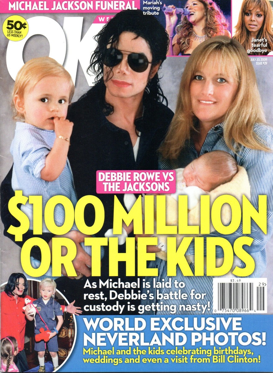 OK! Magazine July 13 2009 Michael Jackson Debbie Rowe Robert