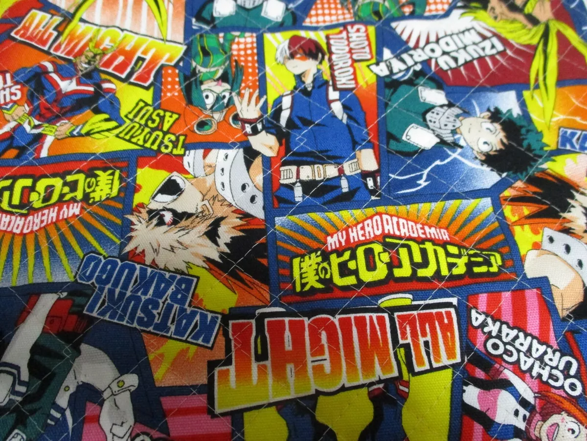 My hero academia fabric deals