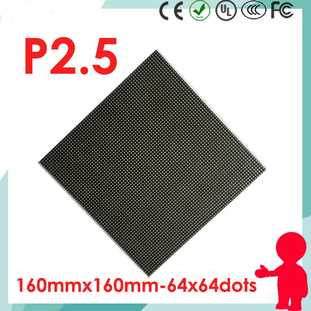 4pcs P2 5 Led Matrix Module Panel Indoor Rgb 64x64 Dots Pixels Screen 160 160mm For Sale Online Ebay
