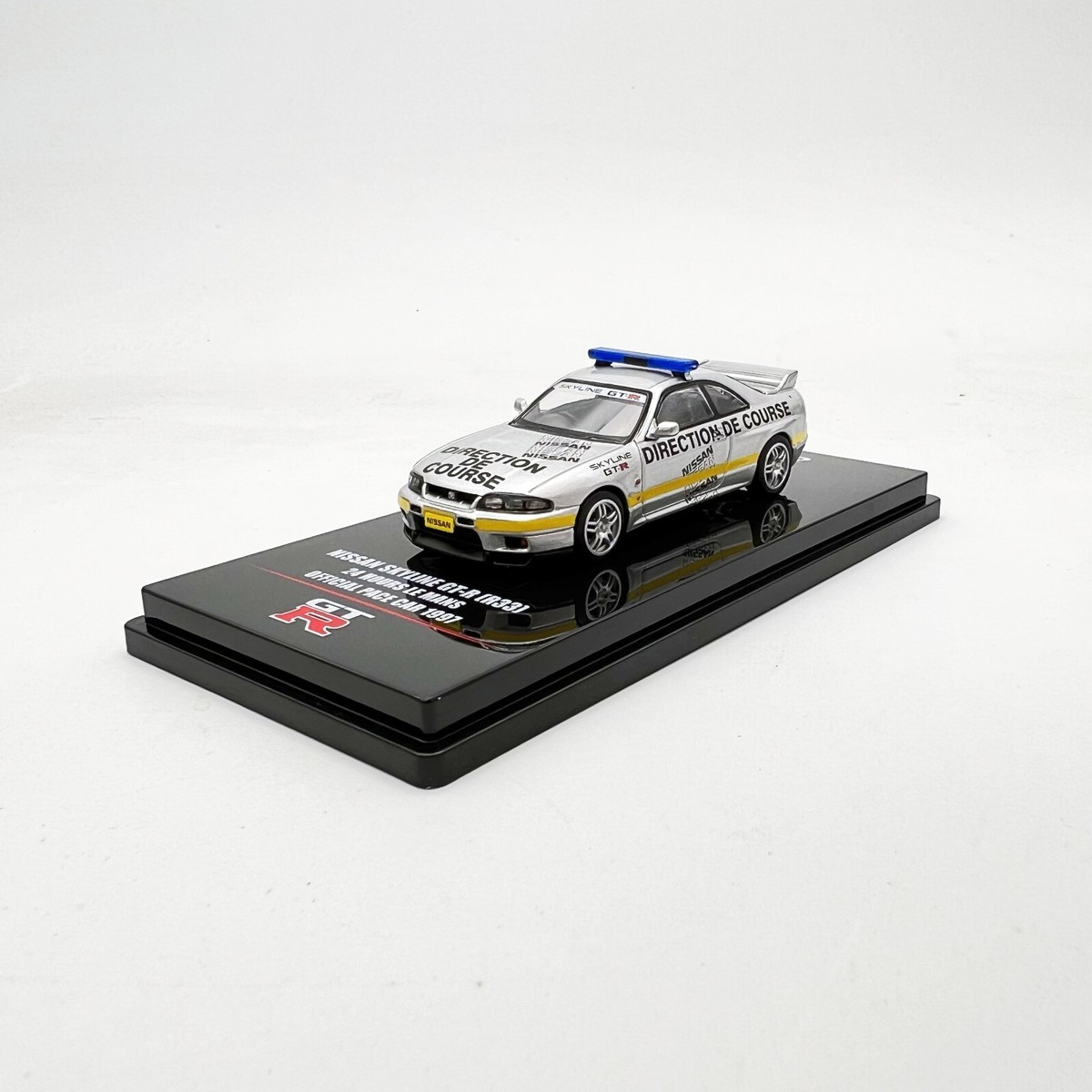 Nissan Skyline GT-R (BCNR33) ミニカー Kyosho 1:43 Nissan Skyline GT-R (BCNR33) Bj.1977 midnight