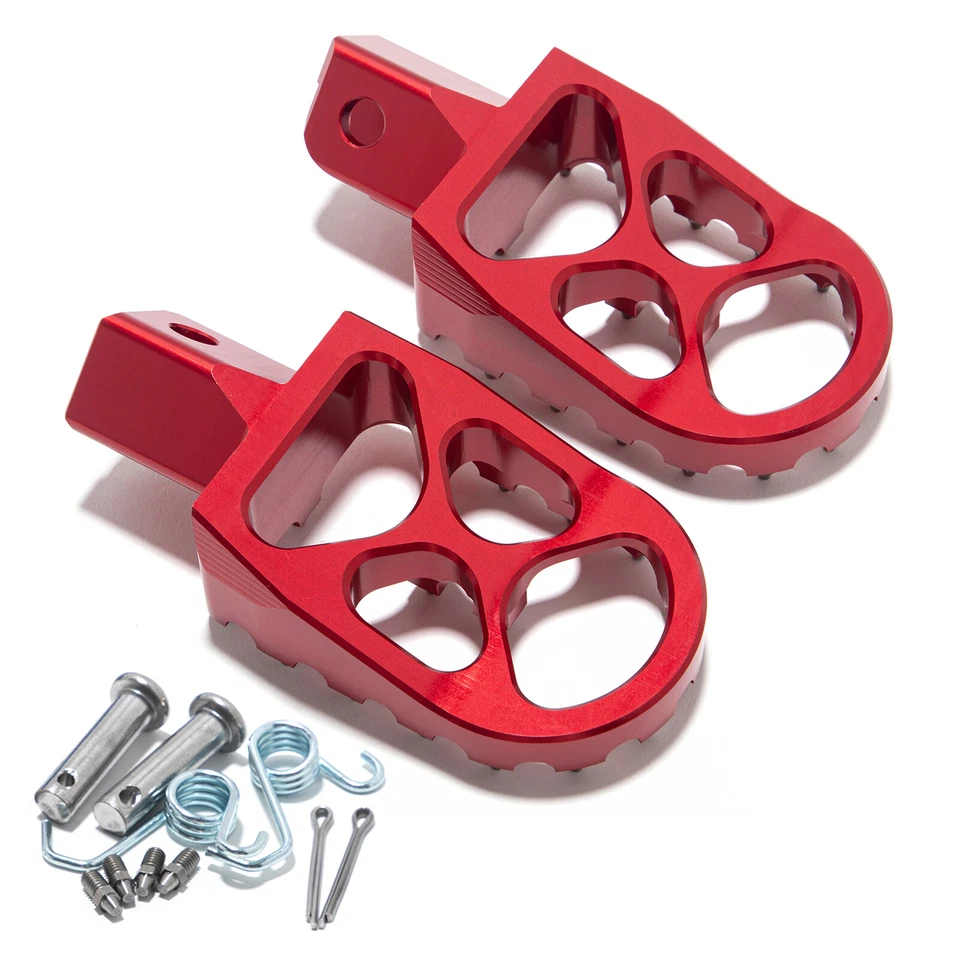 For Honda CR50 CRF80 CRF100 CRF110 XR100 Foot Rests Footpegs For Kawasaki KLX110 Foto 3 de 3