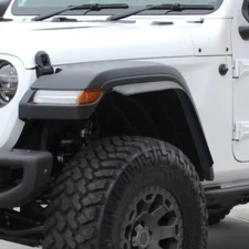 4X Side Wheel Mounting High Fender Flares Extension Kit for Jeep Wrangler JL JLU