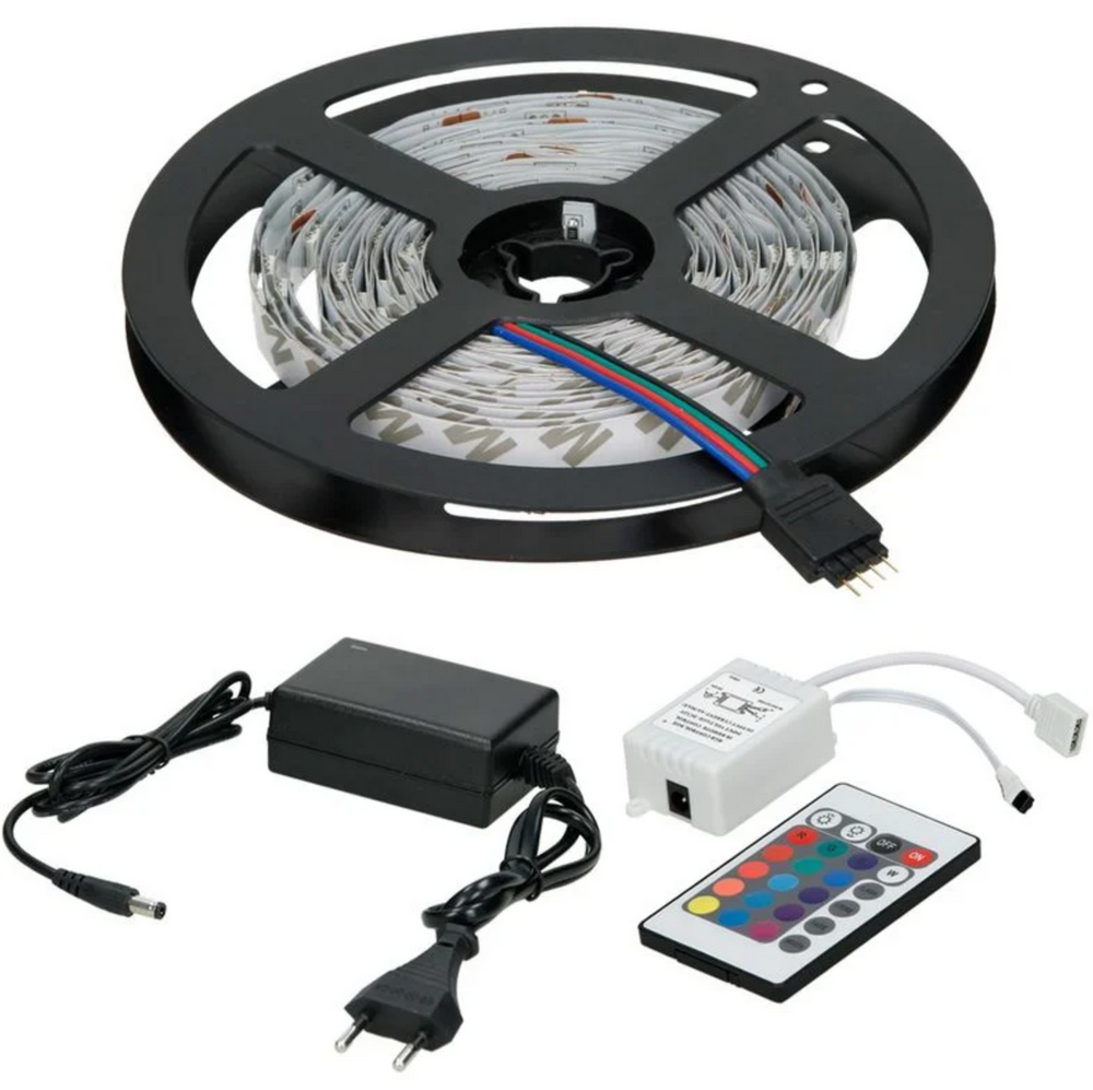 Telecomando Led Striscia LED RGB 5 Metri 30 LED/m - Luce Colorata USB Con Telecomando 24 Tasti Luci Led Camera Da Letto - Foto 3