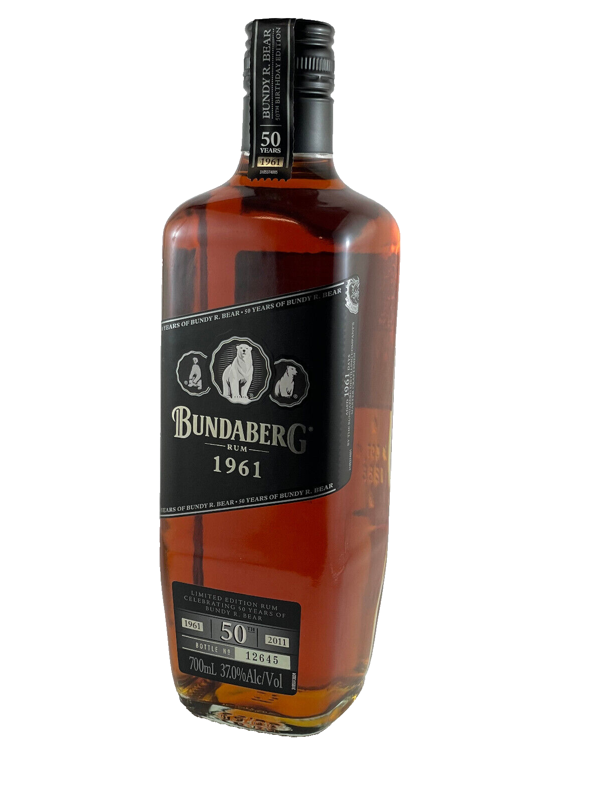 Bundaberg Rum Birthday Bear 1961, 3rd Bear Number 12645 eBay