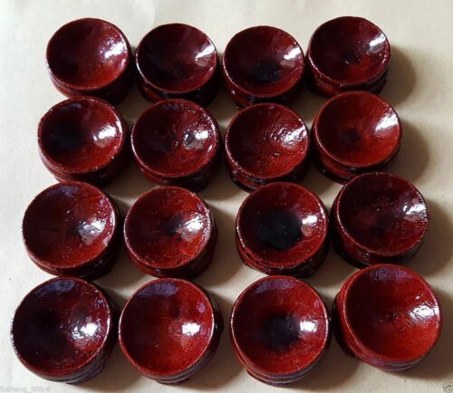 10PCS Wooden Stand Display 20-50mm Sphere Crystal Ball Eggs Minerals Polished AA - Picture 1 of 4