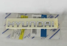07-10 HYUNDAI ELANTRA EMBLEM REAR TRUNK CHROME BADGE SYMBOL LETTERS GENUINE OEM