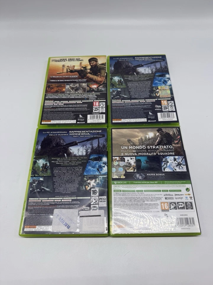 4x Call of Duty - Italienisch: MW1  MW3, Ghost | Xbox 360 - Bild 2 von 3