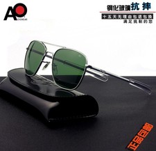 Ao Aviation Sunglasses Men Original Case Cleaning Cloth American Optical Glass.