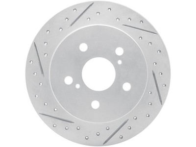 Rear Left Brake Rotor For 2019-2025 Toyota RAV4 2020 2021 2022 2023 ...