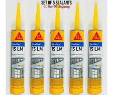Sikaflex 15LM Polyurethane Sealant Hartford Green 10.1 oz Set of 5
