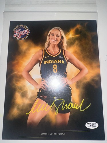 Sophie Cunningham Signed Autographed Indiana Fever 8 X 10 Photo -Prime Time COA