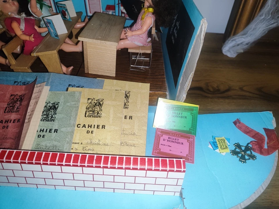 Ancien jouet école salle de classe Weber 1960 - Photo 3/4