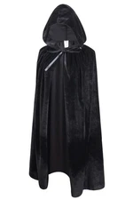 Kids Velvet Cape Cloak With Hood Unisex-Child Cosplay Halloween Christmas Cos...