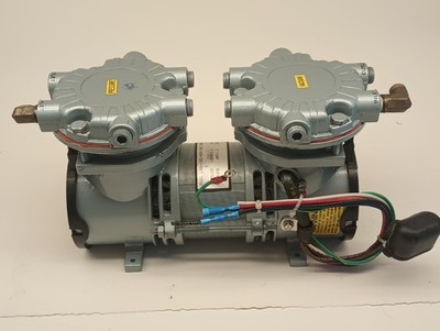 GAST LAA-102-NAN Twin Cylinder Rocking Piston Oil-Less Vacuum Pump Compressor