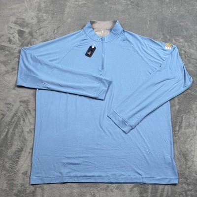 Johnnie-O Freeborne Performance 1/4 Zip Pullover Mens Size XL Preppy Golf NWT