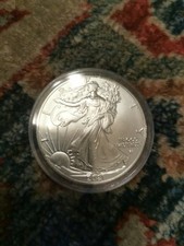 Moneta Argento 1 Dollar Liberty Silver Eagle 2021 1 Oncia Collezione Top Oro 