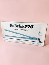 BaBylissPRO Nano Titanium 1" Flat Iron 25mm Hair Straightener NEW