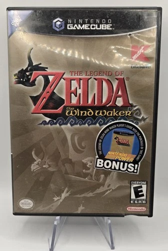 Zelda Wind Waker GameCube Kmart Exclusive Gold Case Disc Only No Manual No Bonus