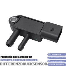 0281006082 Abgasdruck Differenzdruckgeber Sensor für VW Audi A1 A3 A4 Seat Skoda