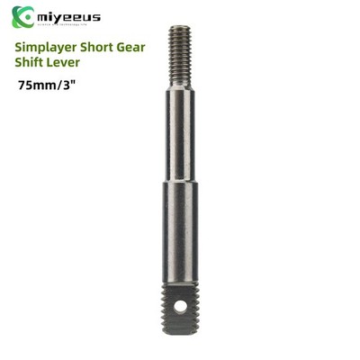 Simplayer 75MM Gear Lever Short Gear Shift Lever for Thrustmaster TH8A Shifter