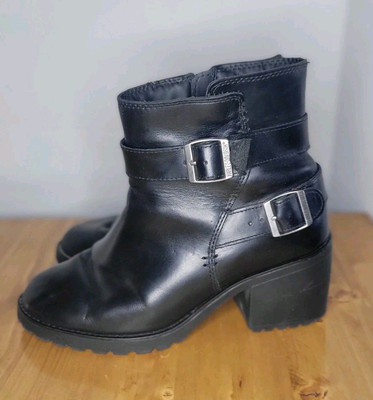 Harley-Davidson Women's Lalanne Double Strap Motorcycle Boots Black