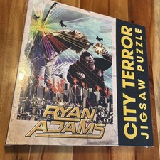 Ryan Adams Jigsaw Puzzle &ldquo;CITY TERROR", Never Opened. Sealed