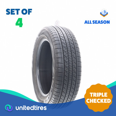 Set of (4) Used 225/60R18 Yokohama Avid GT S35 100H - 7.5-9/32 (1ACSO)