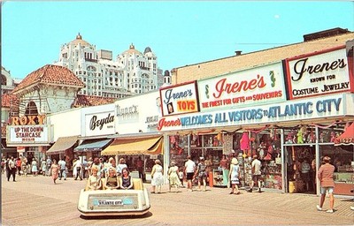 Atlantik Stadt Nj Boardwalk Irene's Spielzeug Geschenk Schmuck ROXY Beyda Shops