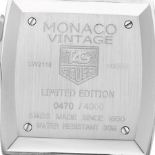 Tag Heuer Monaco Vintage McQueen Limited Edition Watch CW2118 6
