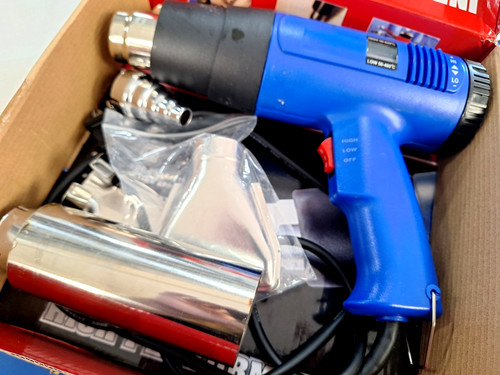 Saladulce PVC Capsule Heat Shrinking 2Speed 50-600C Digital Heat Gun Wine Bottes
