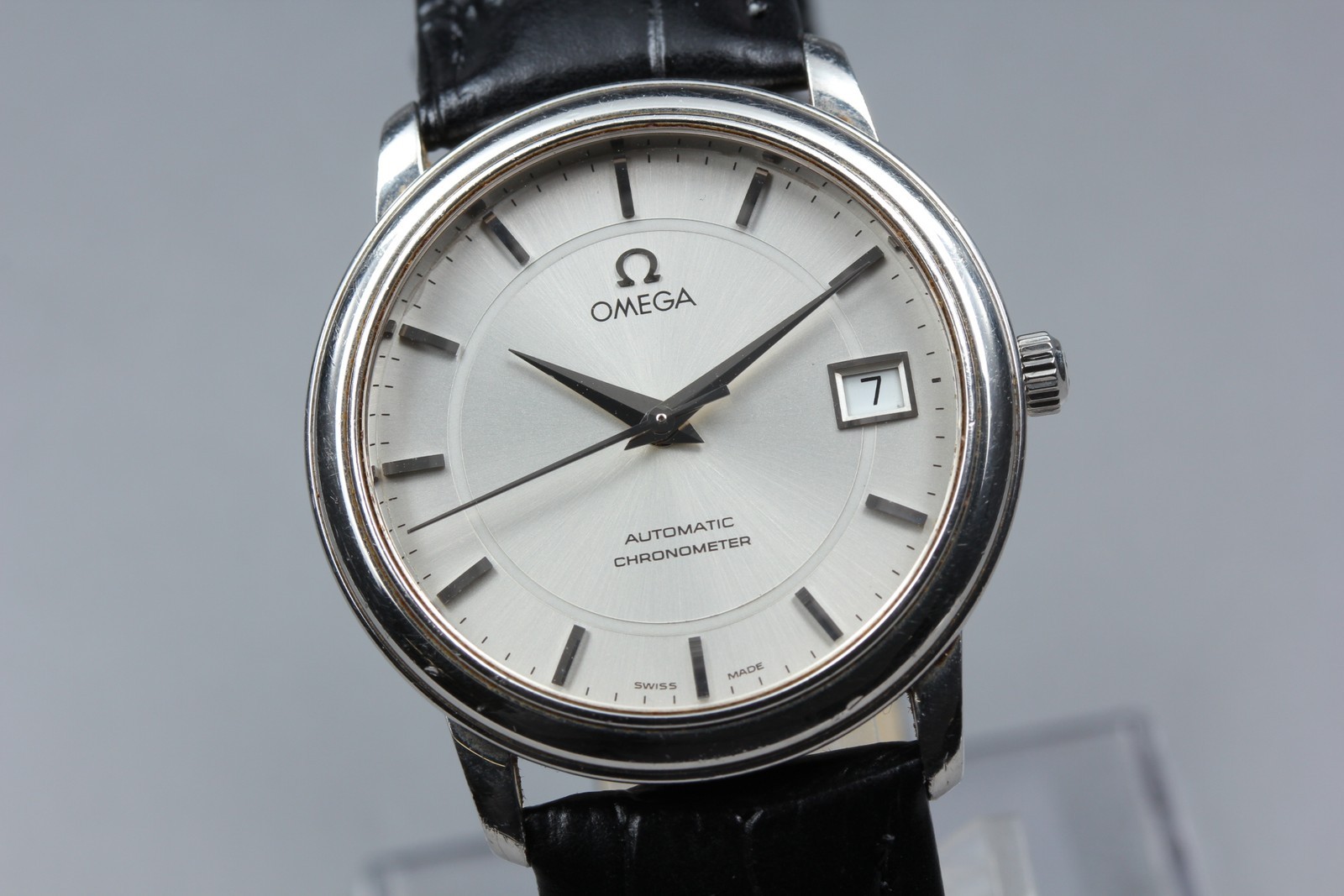 Vintage Near MINT Omega De Ville Prestige 168.1050 34mm Automatic Men's Watch