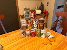 Mixed vintage lot.(STEEL) and FLAT TOPS  !including Possible Falstaff conetop!