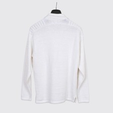 Linen White Sweaters for Men