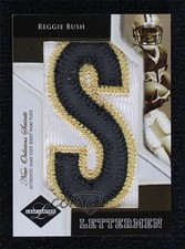 2007 Leaf Limited Lettermen 3/4 Reggie Bush #L-5 Auto 6m7