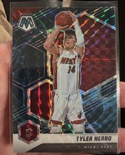 TYLER HERRO 2020-21 PANINI MOSAIC BASKETBALL GENESIS PRIZM SSP #5 MIAMI HEAT