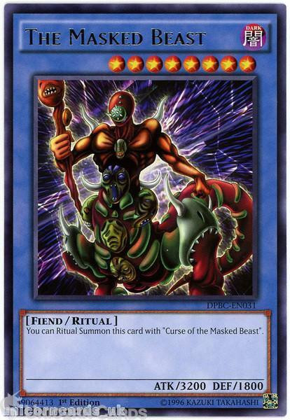 DPBC-EN031 The Masked Beast Rare 1st edition Mint YuGiOh Card