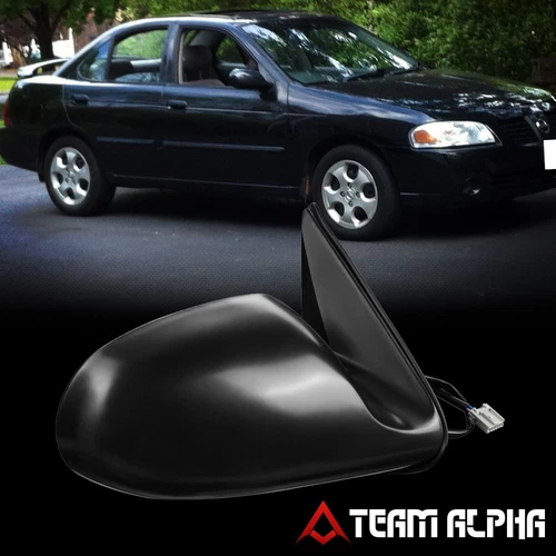 Fits 2000-2006 Nissan Sentra [Right Passenger Side] Power Adjusted Door Mirror