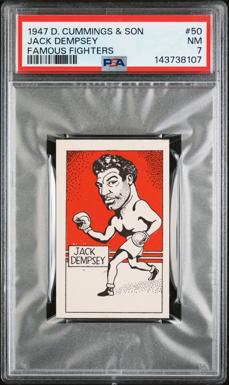 1947 Jack Dempsey #50